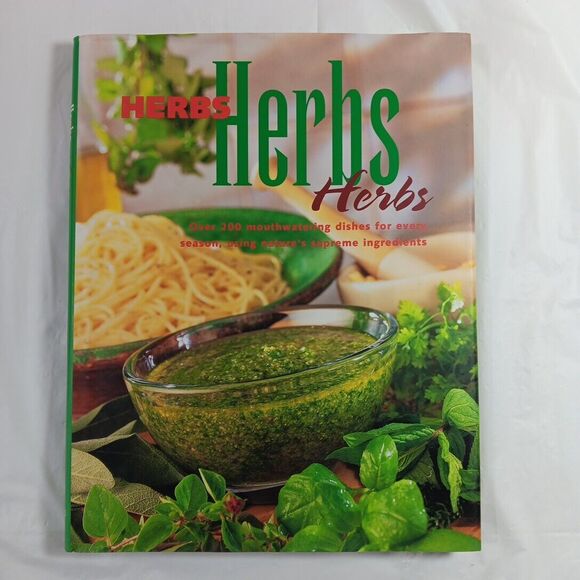 Herbs Herbs Herbs Hardcover Cookbook - Picture 1 of 11